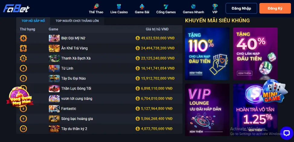 Cá cược quần vợt tại w88vt chính thức